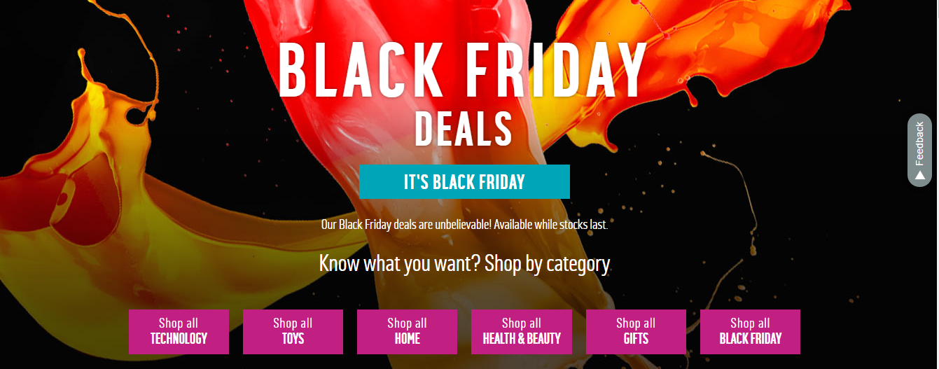 UK retailers ramp up their Black Friday deals online