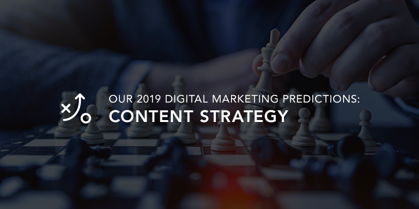 Our 2019 Digital Marketing Predictions: Content Strategy