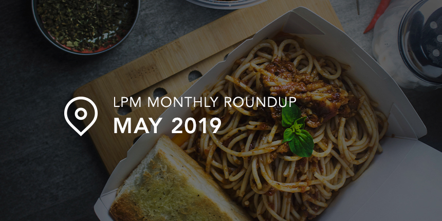May 2019 LPM news roundup
