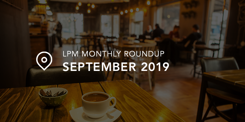 September 2019 LPM roundup