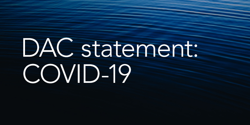 DAC statement on COVID-19