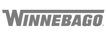 Winnebago logo in gray text.