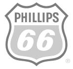 Phillips 66 logo in shield shape.