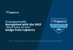 TransparenSEE reçoit le badge « Best Ease Of Use 2025 » de Capterra dans la catégorie gestion de contenu