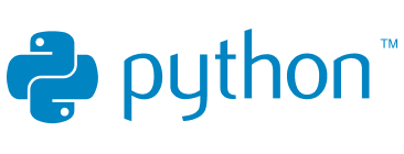 Python programming language logo