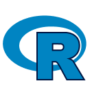 R programming language logo
