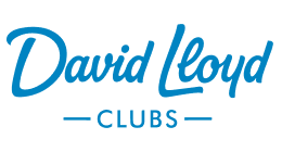 David Lloyd Clubs logo in blue script.