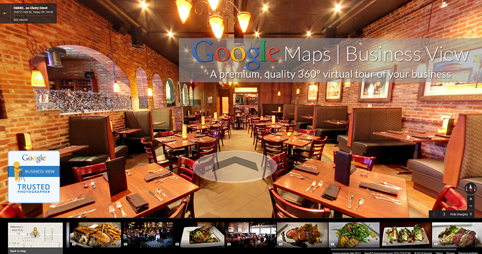google street view interior