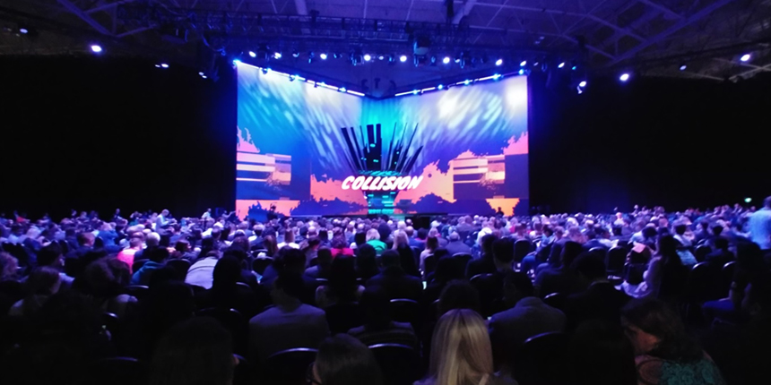 Collision conference audience