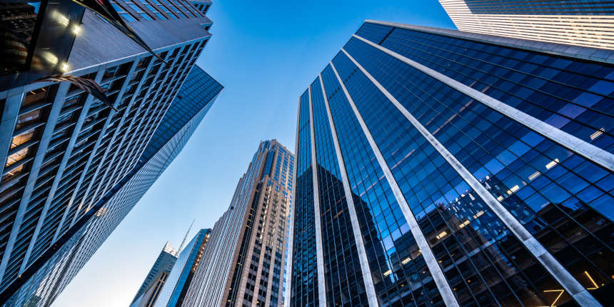 Gratte-ciel modernes à Midtown Manhattan