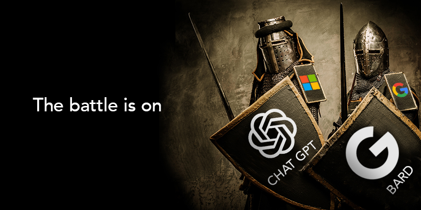 Medieval knights on grey background